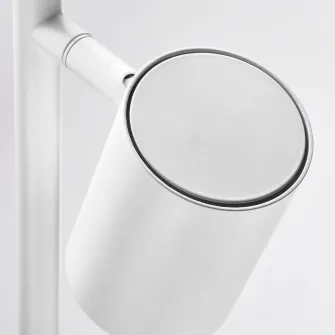 IKEA NYMÅNE Lampadar 3 spoturi, alb
