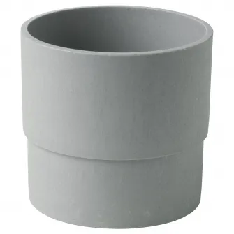 IKEA NYPON Ghiveci, interior/exterior gri, 12 cm
