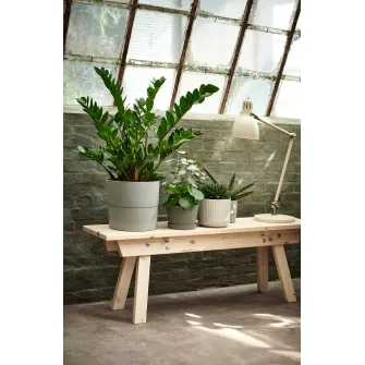 IKEA NYPON Ghiveci, interior/exterior gri, 24 cm