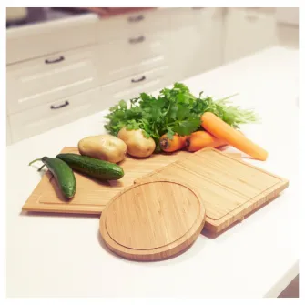 IKEA OLEBY Set 3 tocatoare, bambus