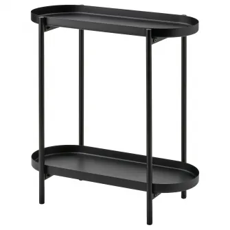 IKEA OLIVBLAD Suport plante, interior/exterior negru, 56 cm