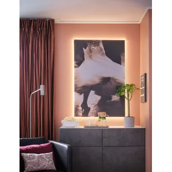 IKEA ORMANÄS Bagheta luminoasa LED, smart intensitate reglabila wireless/culoare si spectru alb, 4 m