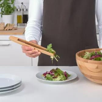 IKEA OSTBIT Cleste servit, bambus