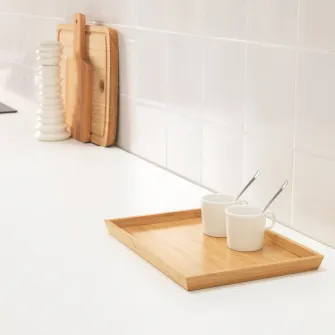 IKEA OSTBIT Tava, bambus, 25x33 cm
