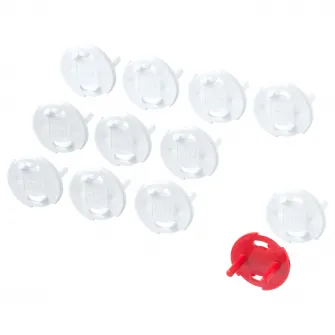 IKEA PATRULL Protectie priza, alb