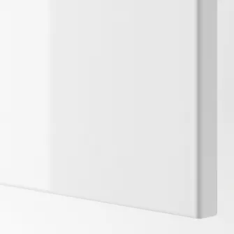 IKEA PAX / FARDAL Combinatie dulap, alb/lucios alb, 150x60x201 cm