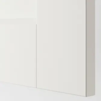 IKEA PAX / GRIMO Dulap colt, alb/alb, 110/110x201 cm