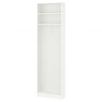IKEA PAX Unitate de capat suplimentara, alb, 20x58x201 cm