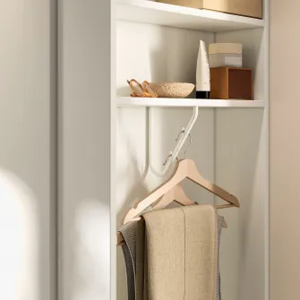 IKEA PAX Unitate de capat suplimentara, alb, 20x58x201 cm