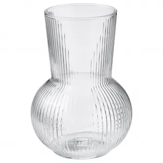 IKEA PÅDRAG Vaza, sticla transparenta, 17 cm