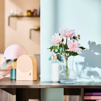 IKEA PÅDRAG Vaza, sticla transparenta, 17 cm
