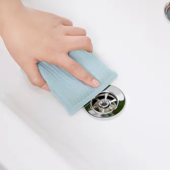 IKEA PEPPRIG Burete de spalat, verde albastru/galben