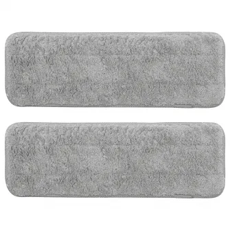 IKEA PEPPRIG Laveta microfibra pentru mop plat, gri, 10x29 cm