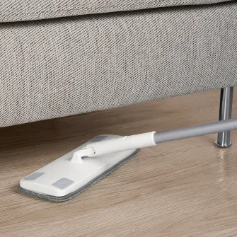 IKEA PEPPRIG Laveta microfibra pentru mop plat, gri, 10x29 cm