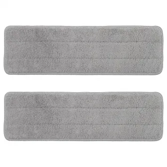 IKEA PEPPRIG Laveta microfibra pentru mop plat, gri, 12x37 cm