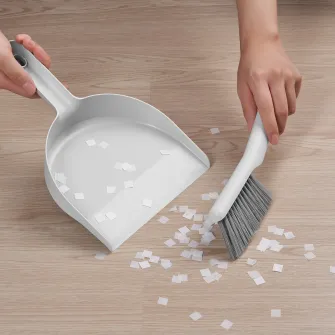IKEA PEPPRIG Perie cu faras, gri