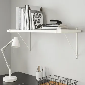 IKEA PERSHULT Consola, alb, 30x30 cm