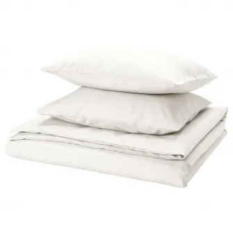 IKEA PILTANDVINGE Husa pilota+2 fete perna, alb, 200x200/50x60 cm