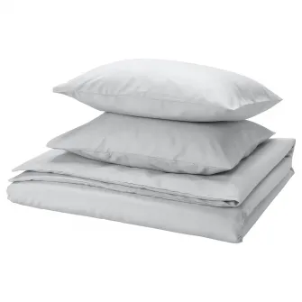 IKEA PILTANDVINGE Husa pilota+2 fete perna, gri, 200x200/50x60 cm