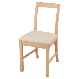 IKEA PINNTORP Scaun, maro deschis vopsit/Katorp natur