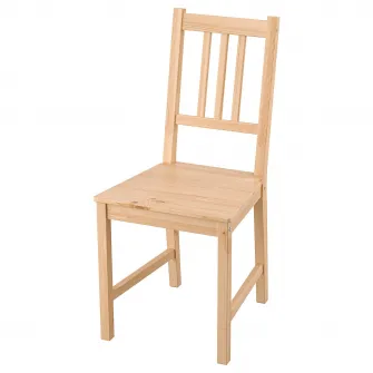 IKEA PINNTORP Scaun, maro deschis vopsit