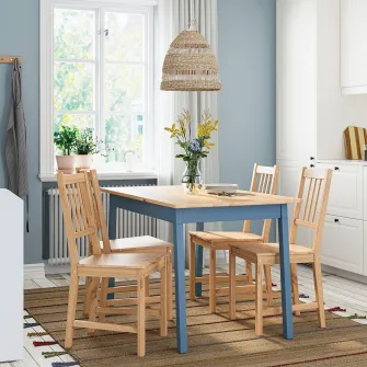 IKEA PINNTORP Scaun, maro deschis vopsit
