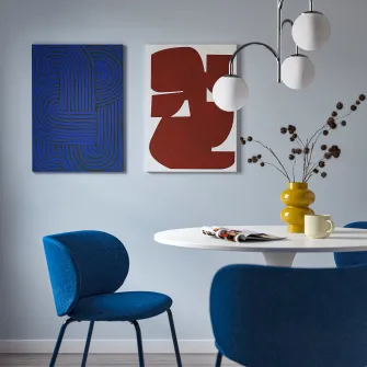 IKEA PJÄTTERYD Tablou, Endelave si Alkmaar, 50x70 cm
