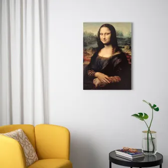IKEA PJÄTTERYD Tablou, Mona Lisa, 2, 50x70 cm