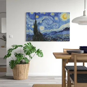 IKEA PJÄTTERYD Tablou, The Starry Night, June 1889, 118x78 cm
