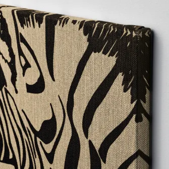 IKEA PJÄTTERYD Tablou, zebra rustica, 56x56 cm