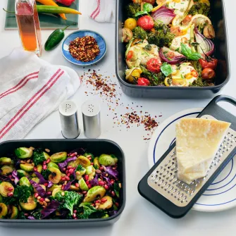IKEA PLATS Set 2 solnite, inox