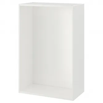 IKEA PLATSA Cadru, alb, 80x40x120 cm