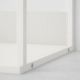 IKEA PLATSA Cuier de haine suspendat, alb, 80x40x120 cm