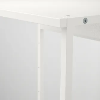IKEA PLATSA Cuier de haine suspendat, alb, 80x40x120 cm