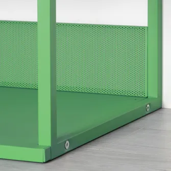 IKEA PLATSA Cuier de haine suspendat, verde, 80x40x120 cm