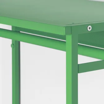 IKEA PLATSA Cuier de haine suspendat, verde, 80x40x120 cm