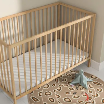 IKEA PLUTTIG Saltea spuma patut, 60x120x5 cm