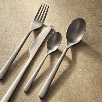 IKEA PRAKTBOTIA Set tacamuri, 16 piese, inox
