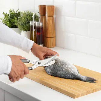IKEA PRESTERA Foarfeca peste/pui, negru