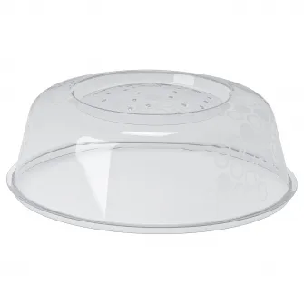 IKEA PRICKIG Capac cuptor microunde, gri, 26 cm