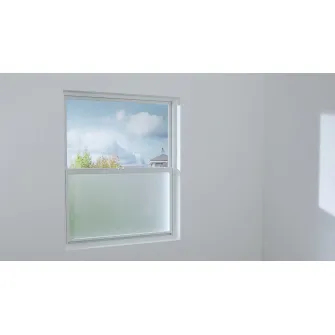 IKEA PUCKELFLY Folie pentru geam, cu model, 50x150 cm