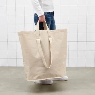 IKEA PURRPINGLA Cos rufe, bej, 100 l