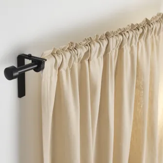IKEA RAFFIG Capete, 1 pereche, negru