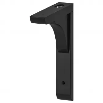 IKEA RAMSHULT Consola, negru, 18x22 cm
