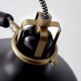 IKEA RANARP Lampa citit/lampadar, negru