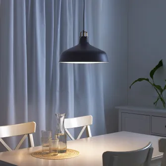 IKEA RANARP Lustra, negru, 38 cm