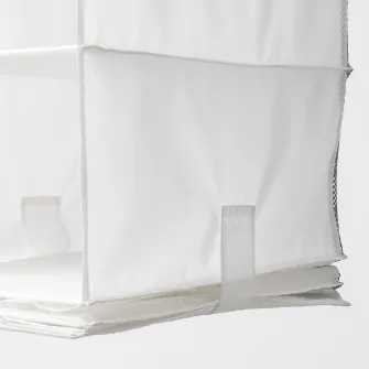 IKEA RASSLA Depozitare + 5 compartimente, alb, 25x40x98 cm