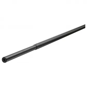 IKEA RÄCKA Bagheta perdea, negru, 70-120 cm