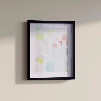 IKEA RÖDALM Rama, aspect stejar, 50x70 cm