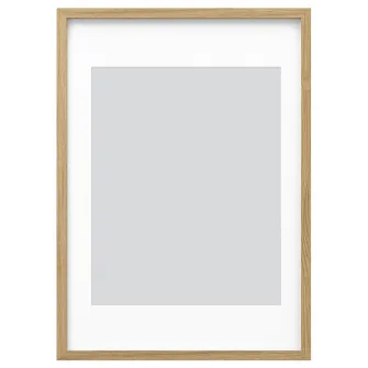 IKEA RÖDALM Rama, aspect stejar, 50x70 cm